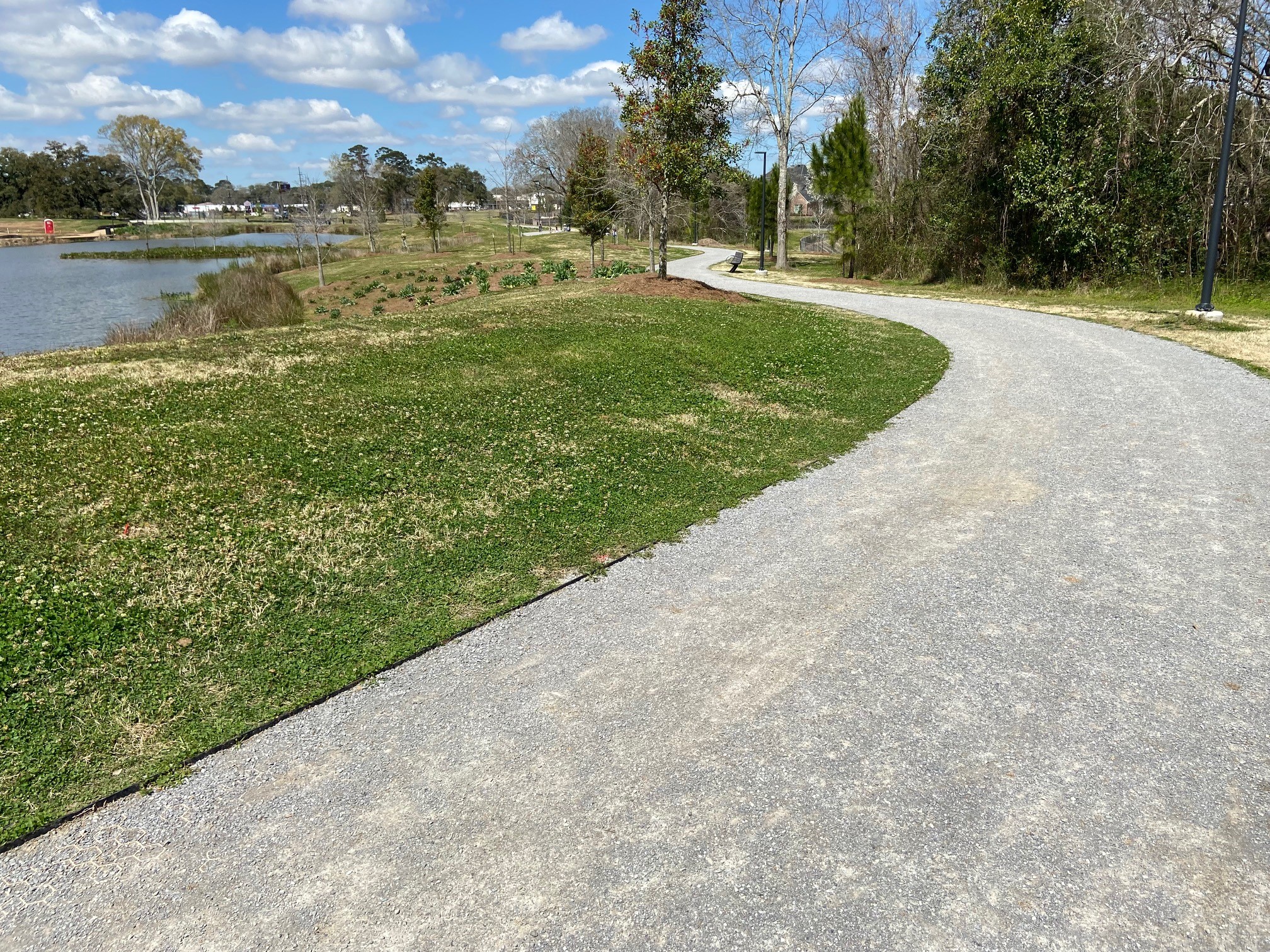 Community Park Trail utilizes NDS gravel pavers
