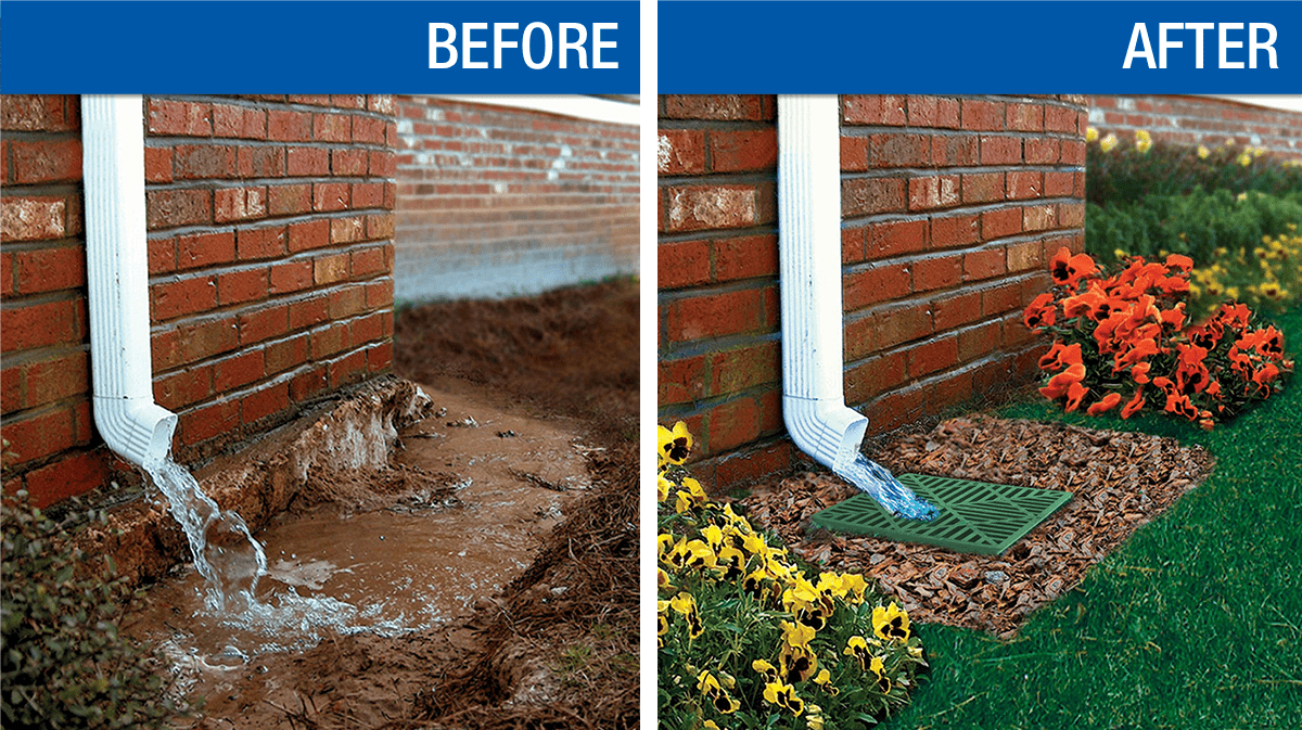 before after drain