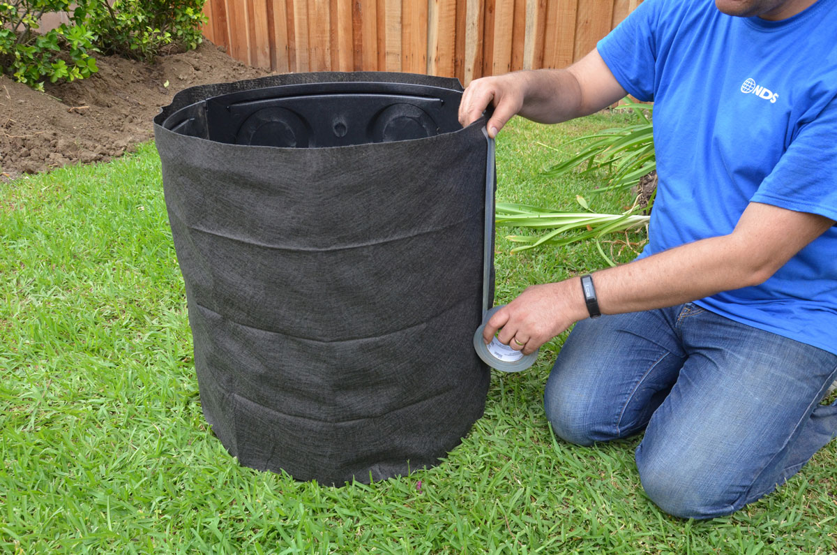 dry well installation