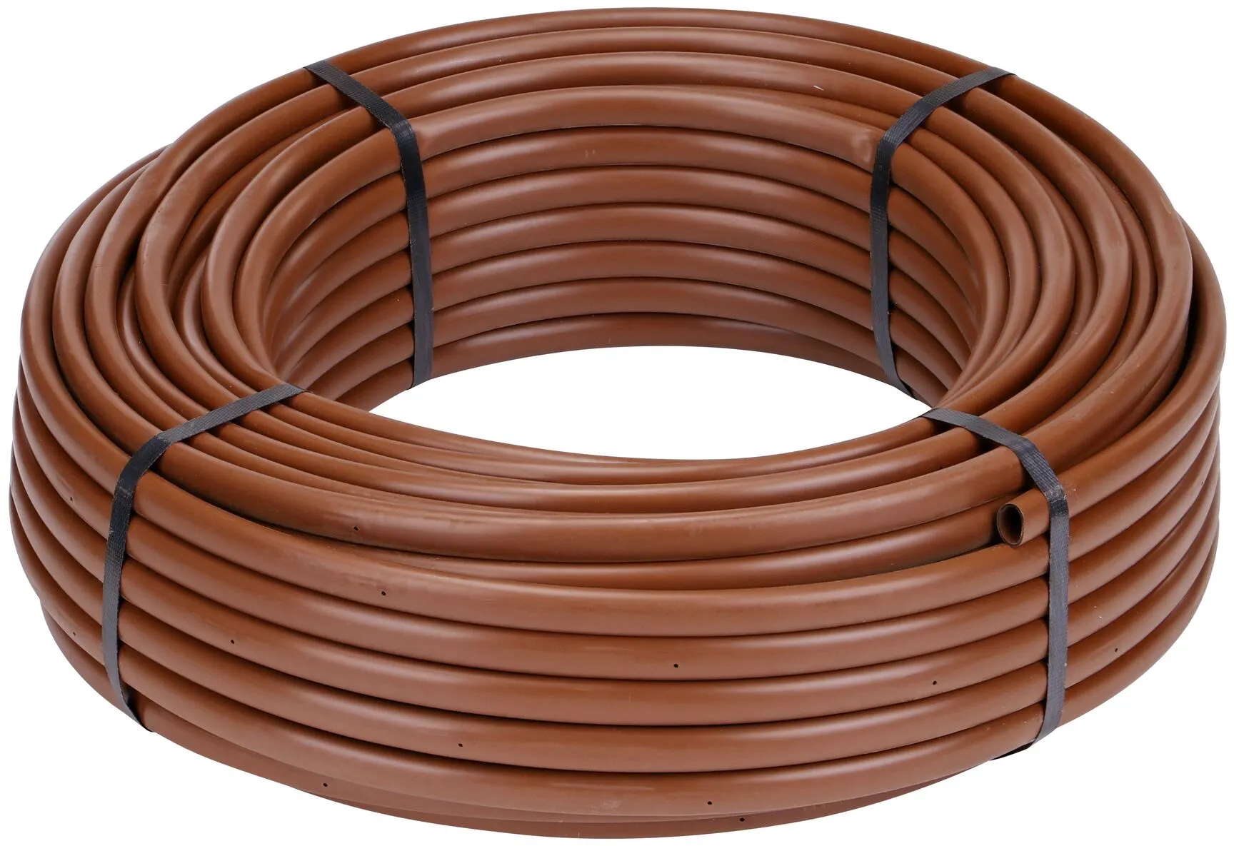 NDS 250 ft. Brown Tubing with 0.9 GPH Pressure Compensating Emitters with 12 in. Spacing (NDS SFCV-BR-7412-025, NDS SFCV-BR-7218-025)