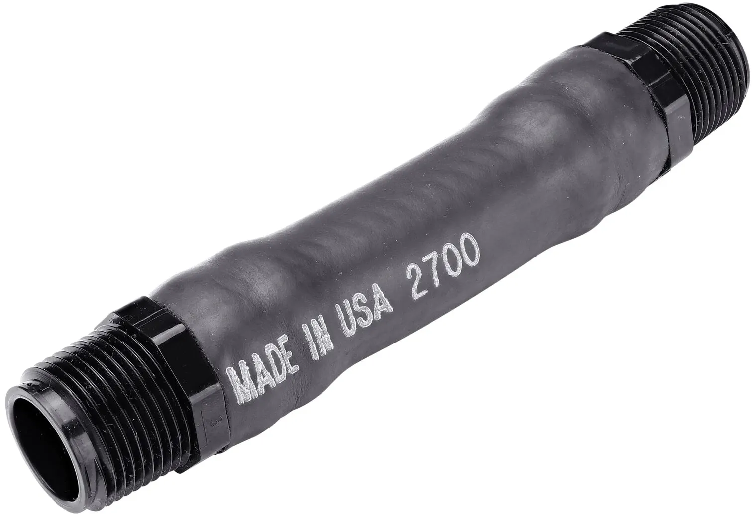 The NDS 3/4 in. IPS MPT Flexible Riser provides a connection point between irrigation line and landscape watering devices above ground surface for effective water distribution (NDS FR-0750-6)