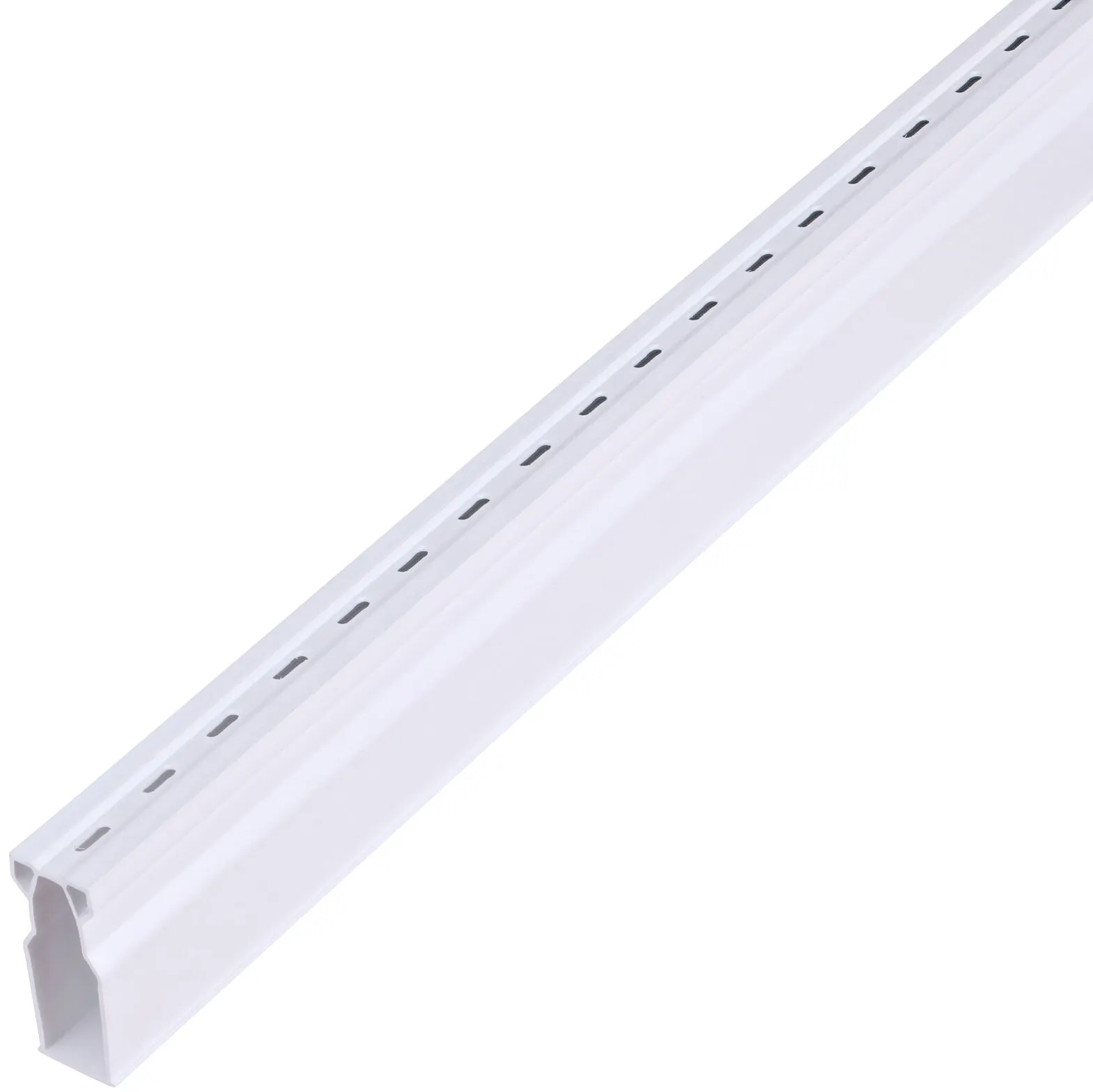 Hero shot of the White Micro Channel™ Drain & Integrated Grate for draining small flows of stormwater