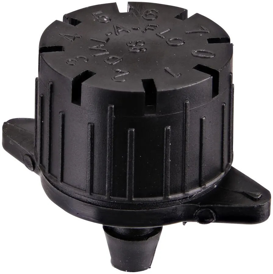 Adjustable Flow Bubbler with a full-circle pattern, stream spray and ¼ in. barbed inlet (NDS DAFB 360)
